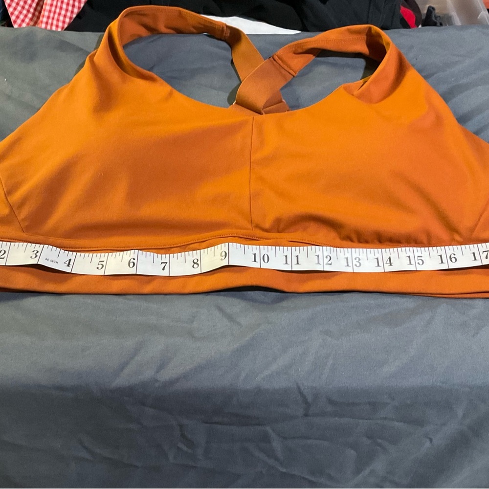 Fabletics Rust Sports Bra